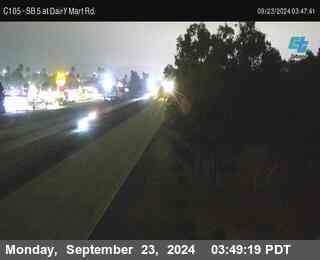 SB 5 at Dairy Mart Rd.