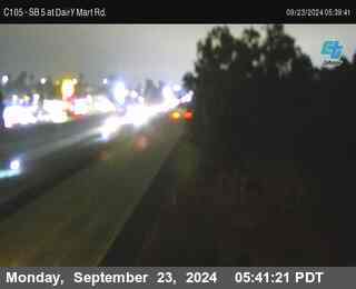 SB 5 at Dairy Mart Rd.