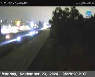 SB 5 at Dairy Mart Rd.