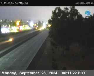 SB 5 at Dairy Mart Rd.