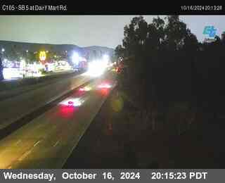 SB 5 at Dairy Mart Rd.