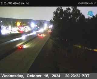 SB 5 at Dairy Mart Rd.