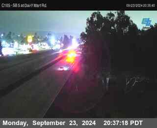 SB 5 at Dairy Mart Rd.