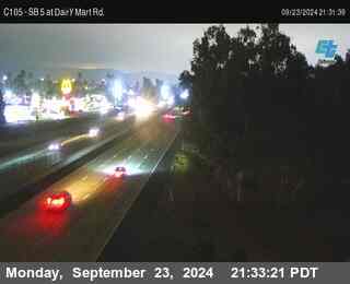 SB 5 at Dairy Mart Rd.