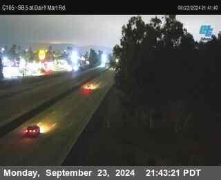 SB 5 at Dairy Mart Rd.