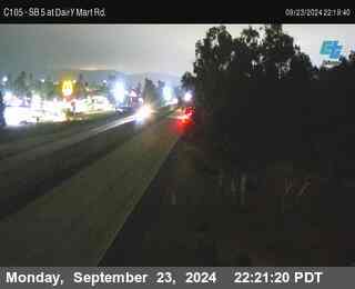 SB 5 at Dairy Mart Rd.