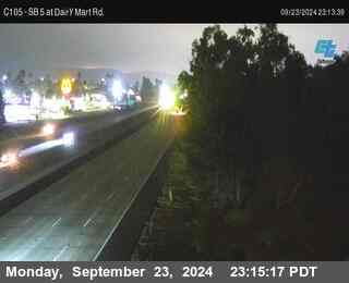 SB 5 at Dairy Mart Rd.