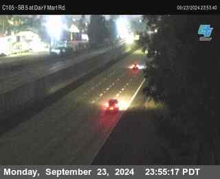 SB 5 at Dairy Mart Rd.