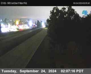 SB 5 at Dairy Mart Rd.