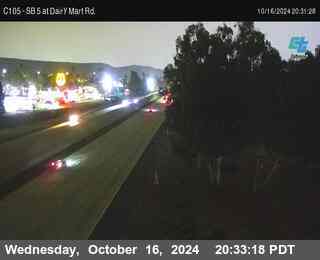 SB 5 at Dairy Mart Rd.