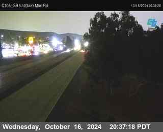 SB 5 at Dairy Mart Rd.