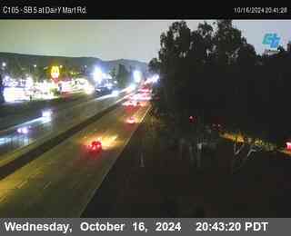 SB 5 at Dairy Mart Rd.