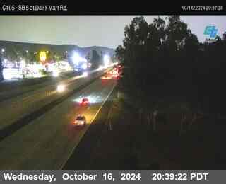 SB 5 at Dairy Mart Rd.