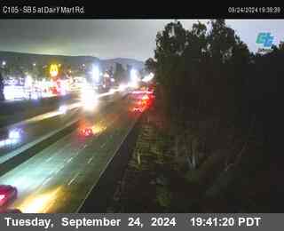 SB 5 at Dairy Mart Rd.