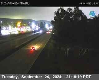 SB 5 at Dairy Mart Rd.