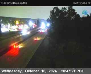 SB 5 at Dairy Mart Rd.