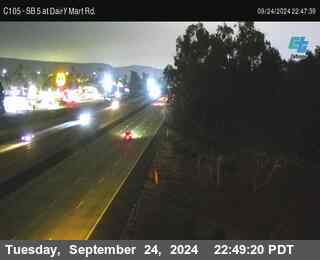 SB 5 at Dairy Mart Rd.