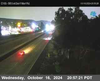 SB 5 at Dairy Mart Rd.