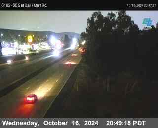 SB 5 at Dairy Mart Rd.