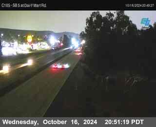 SB 5 at Dairy Mart Rd.