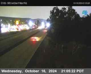 SB 5 at Dairy Mart Rd.