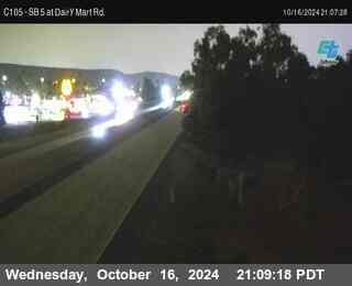 SB 5 at Dairy Mart Rd.