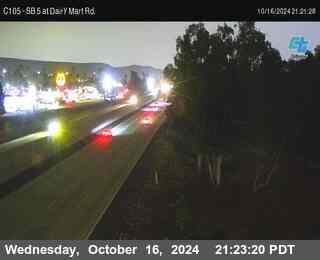 SB 5 at Dairy Mart Rd.