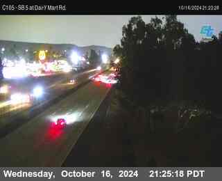 SB 5 at Dairy Mart Rd.