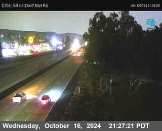 SB 5 at Dairy Mart Rd.