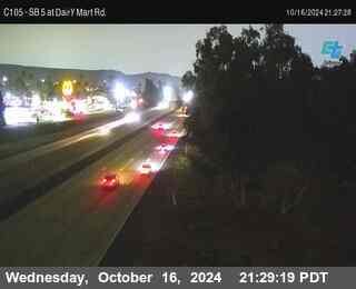 SB 5 at Dairy Mart Rd.