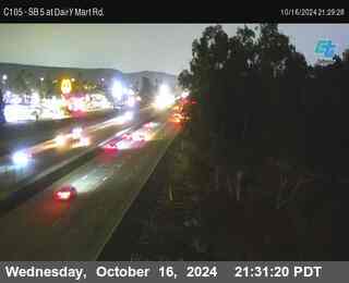 SB 5 at Dairy Mart Rd.