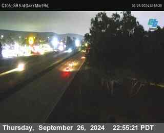 SB 5 at Dairy Mart Rd.