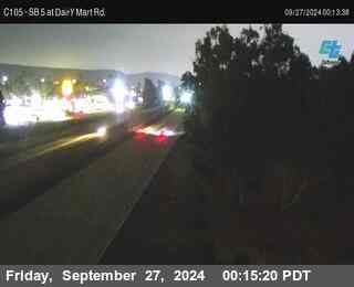 SB 5 at Dairy Mart Rd.