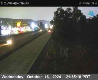 SB 5 at Dairy Mart Rd.