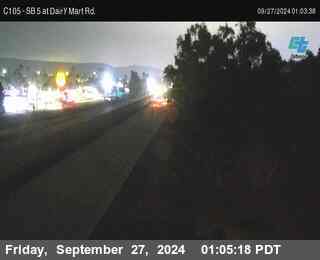 SB 5 at Dairy Mart Rd.