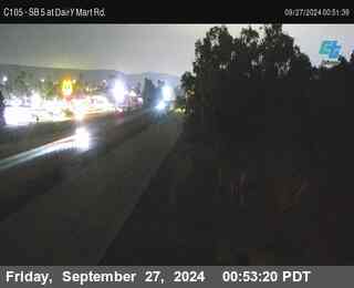 SB 5 at Dairy Mart Rd.