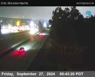 SB 5 at Dairy Mart Rd.