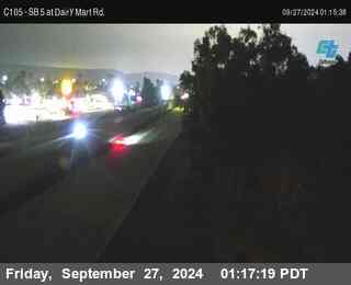 SB 5 at Dairy Mart Rd.