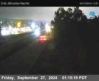 SB 5 at Dairy Mart Rd.