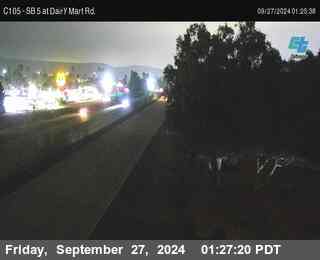 SB 5 at Dairy Mart Rd.