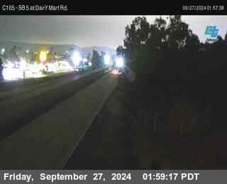 SB 5 at Dairy Mart Rd.