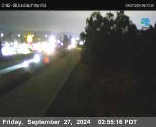 SB 5 at Dairy Mart Rd.