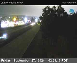 SB 5 at Dairy Mart Rd.