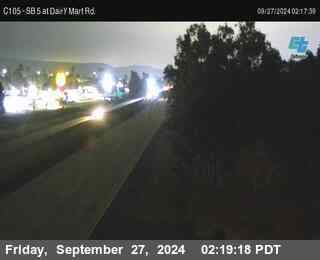 SB 5 at Dairy Mart Rd.