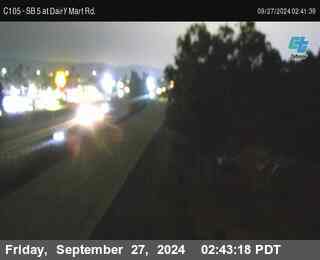 SB 5 at Dairy Mart Rd.