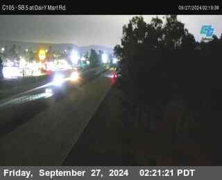 SB 5 at Dairy Mart Rd.