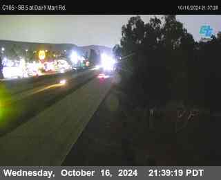 SB 5 at Dairy Mart Rd.