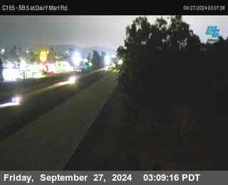 SB 5 at Dairy Mart Rd.