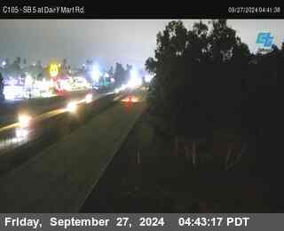 SB 5 at Dairy Mart Rd.