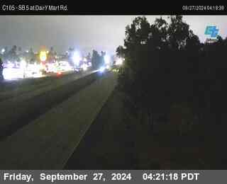 SB 5 at Dairy Mart Rd.